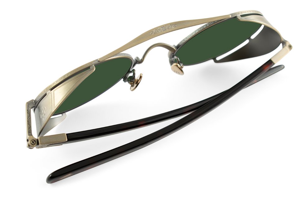 Matsuda - M3128 - Antique Gold / Dark Tortoise